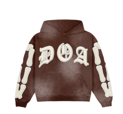 Brown & White ( Hoodie Only )