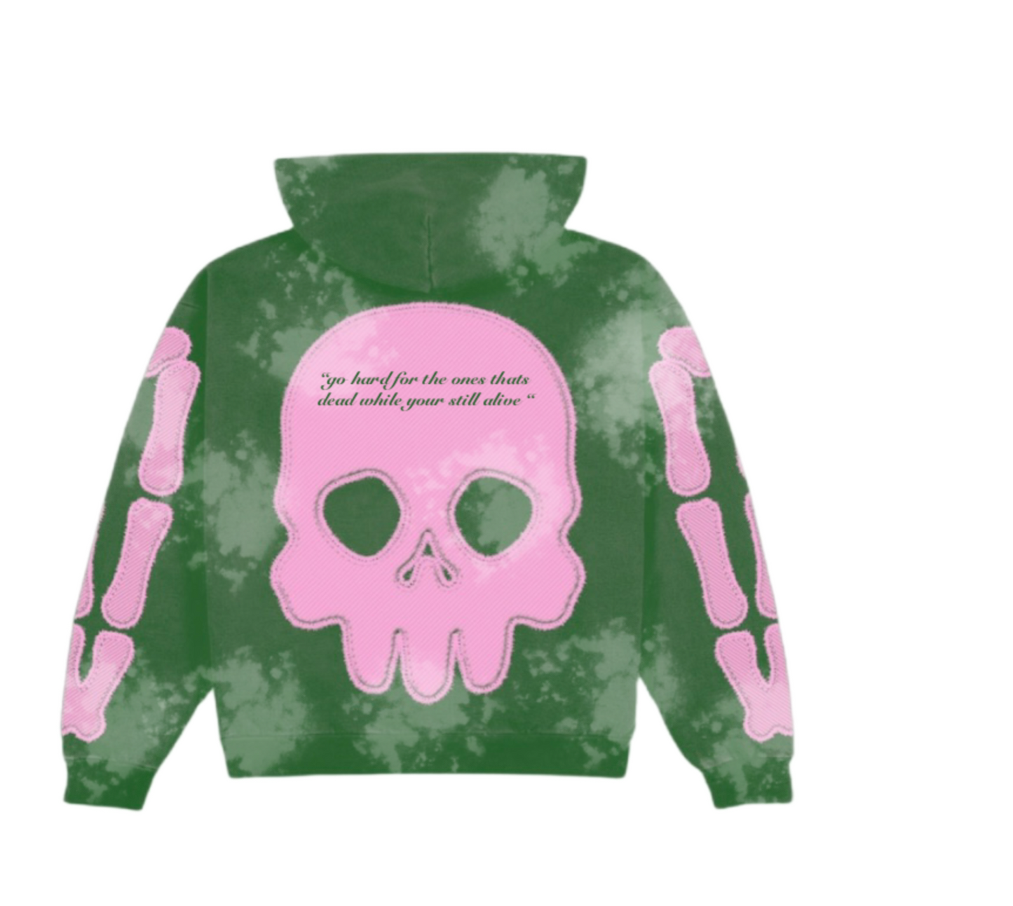 Pink & Green ( Hoodie Only )